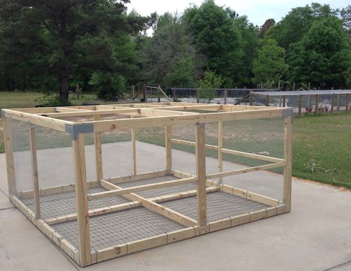 Foraging Pen Construction